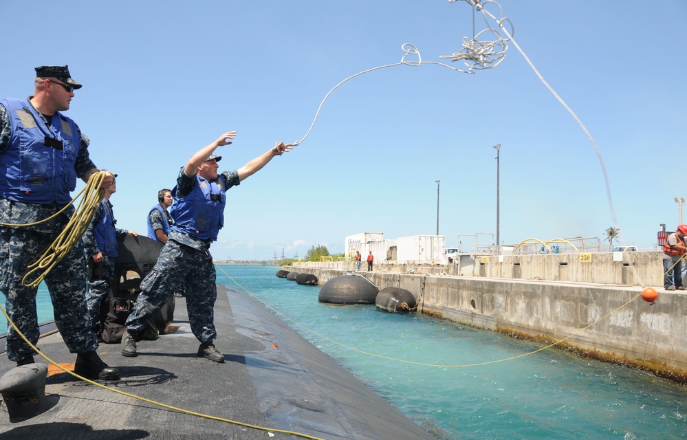 USS Key West operations