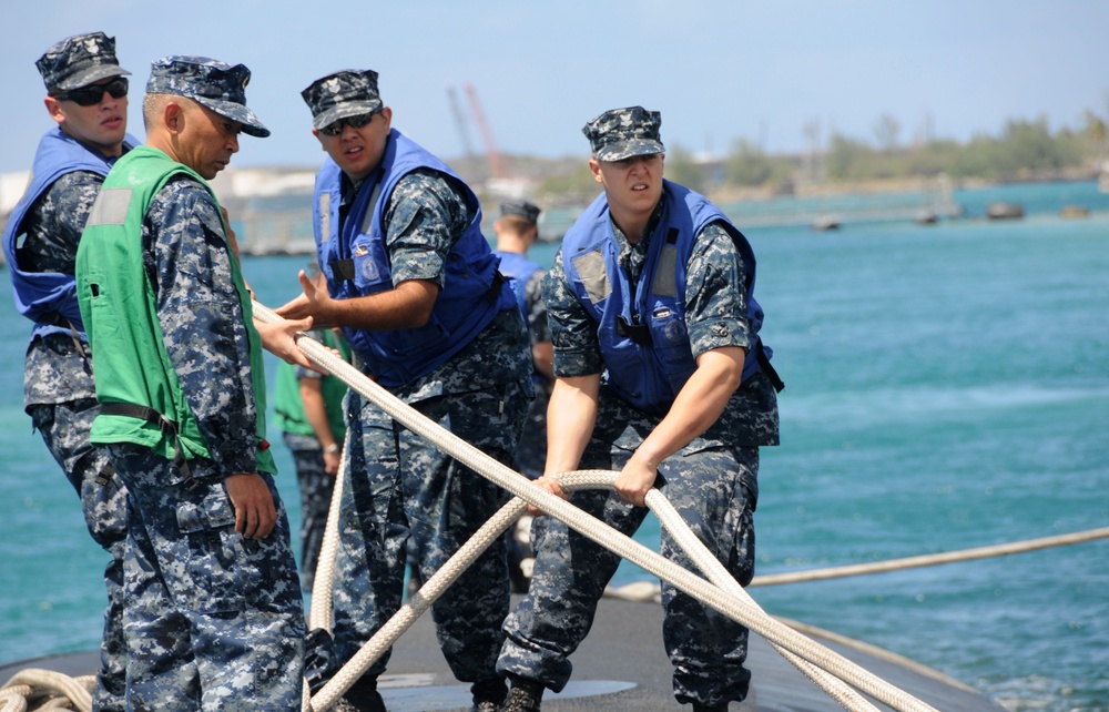 USS Key West operations