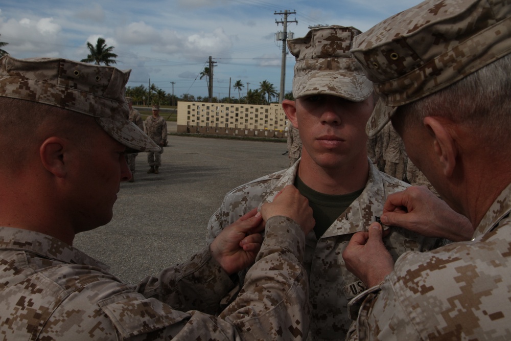 Assistant Commandant visits during Guahan Shield