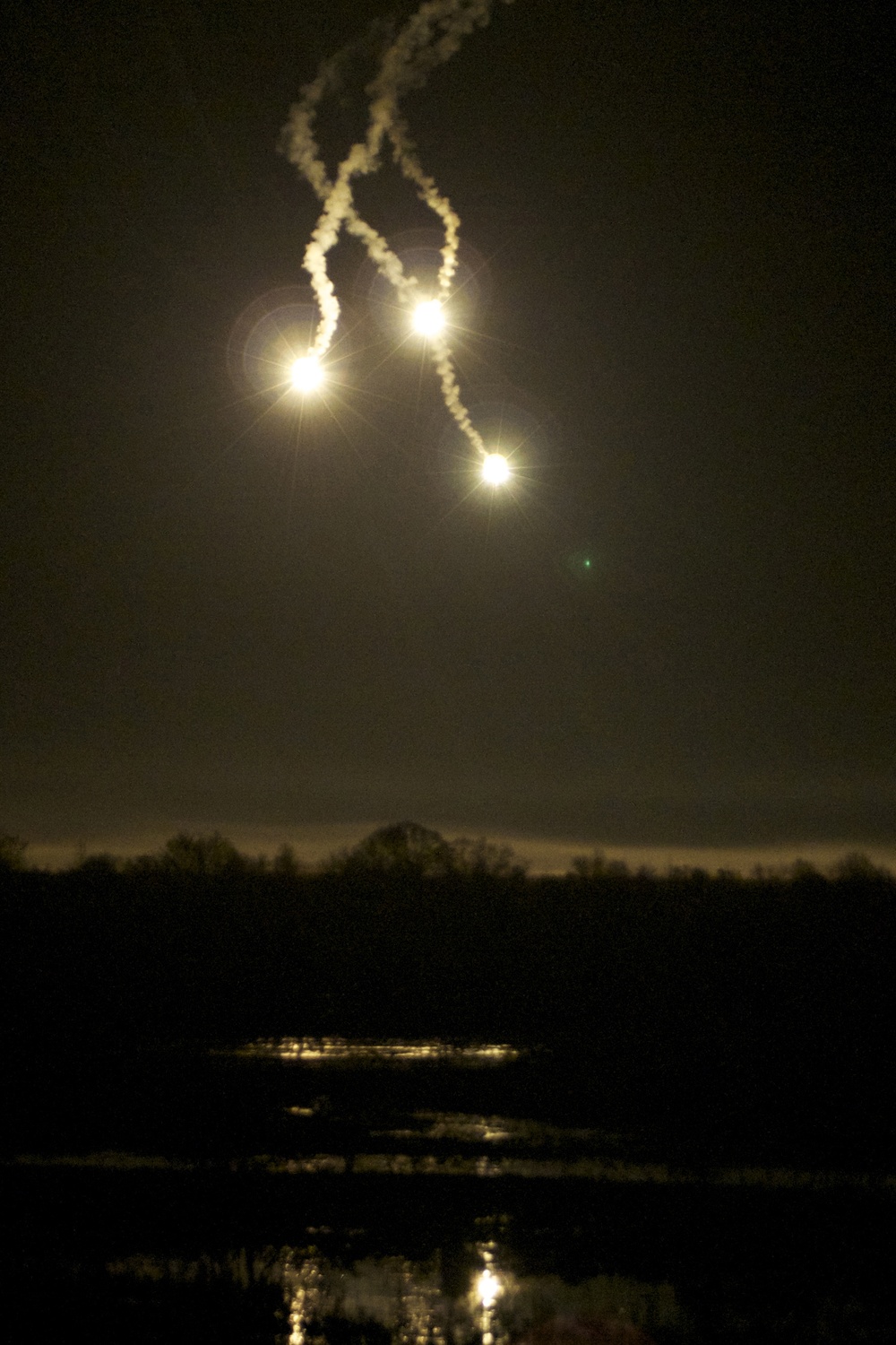 SC National Guard's 1-178 Field Artillery lights up sky over Fort Stewart