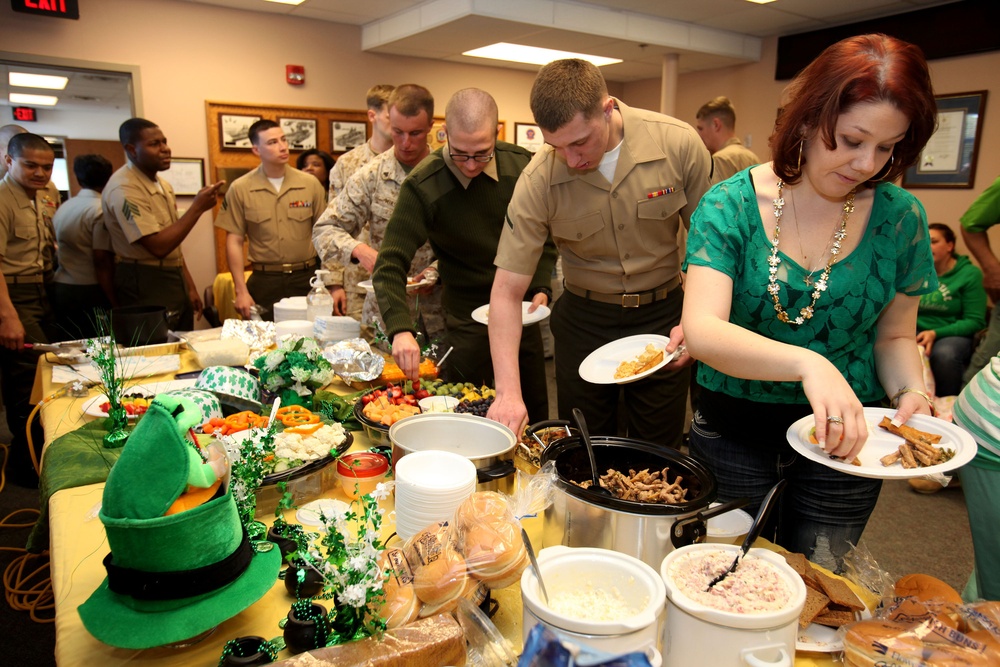 22nd MEU Celebrates St. Patrick's Day