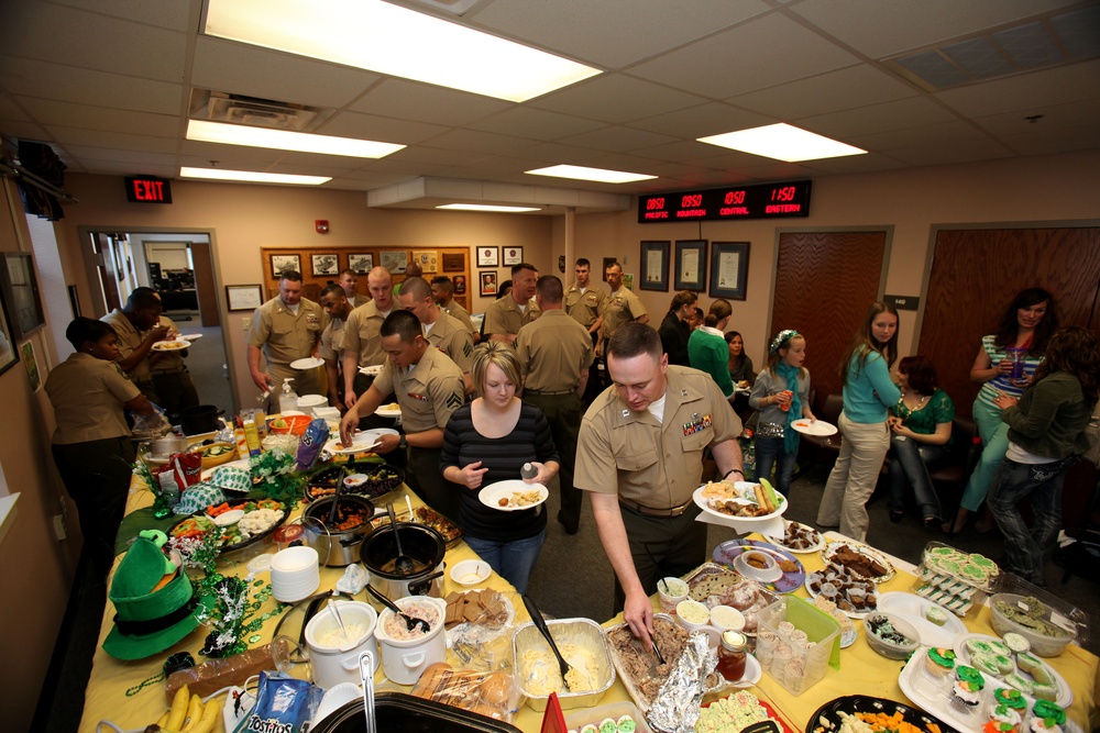 22nd MEU Celebrates St. Patrick's Day
