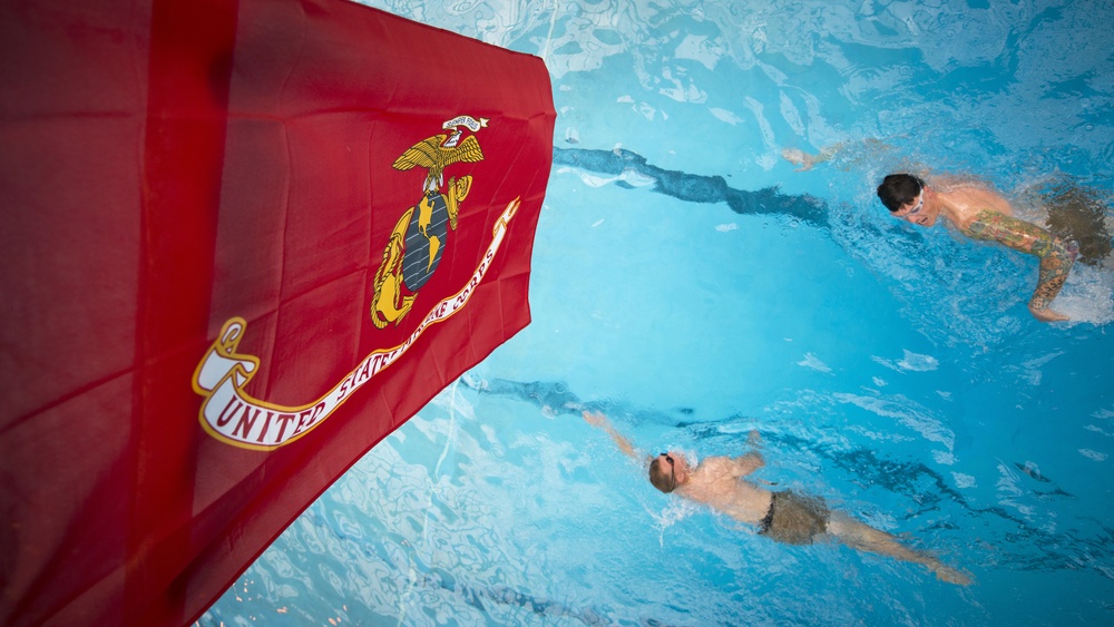 Keeping Afloat: Marines fight to earn title as water survival instructors