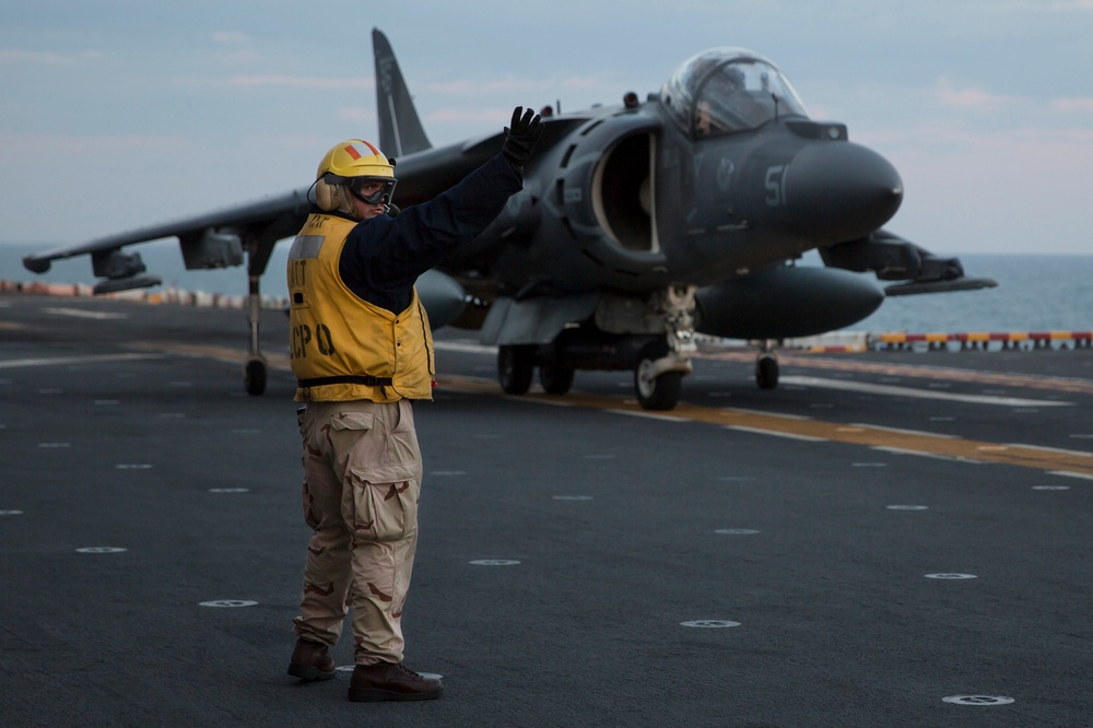 USS Kearsarge flight operations