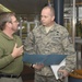 Command Chief Master Sgt. Jim Hotaling visits TEC