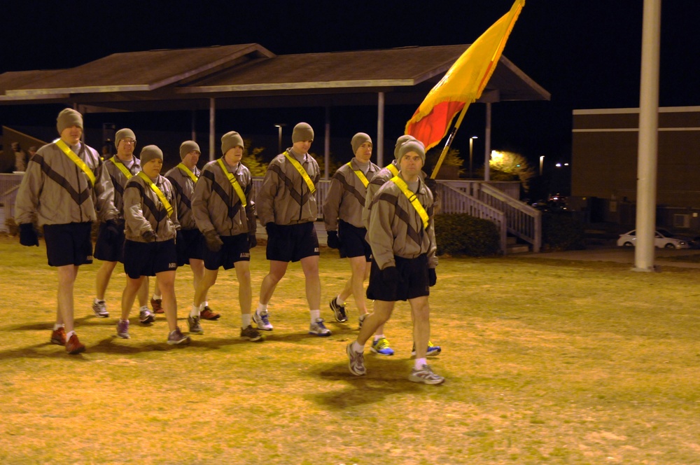 82nd STB conducts last run with battalion commander