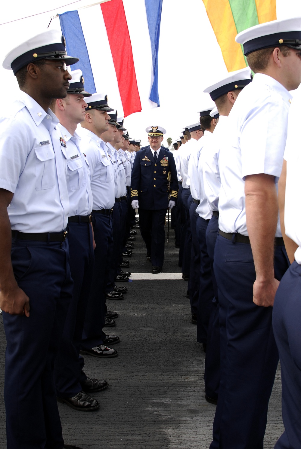 Coast Guard Cutter Bertholf change of command