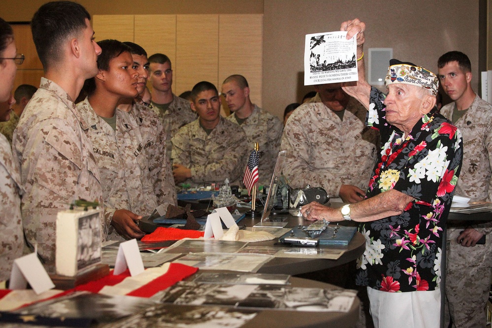 Pearl Harbor survivor shares story