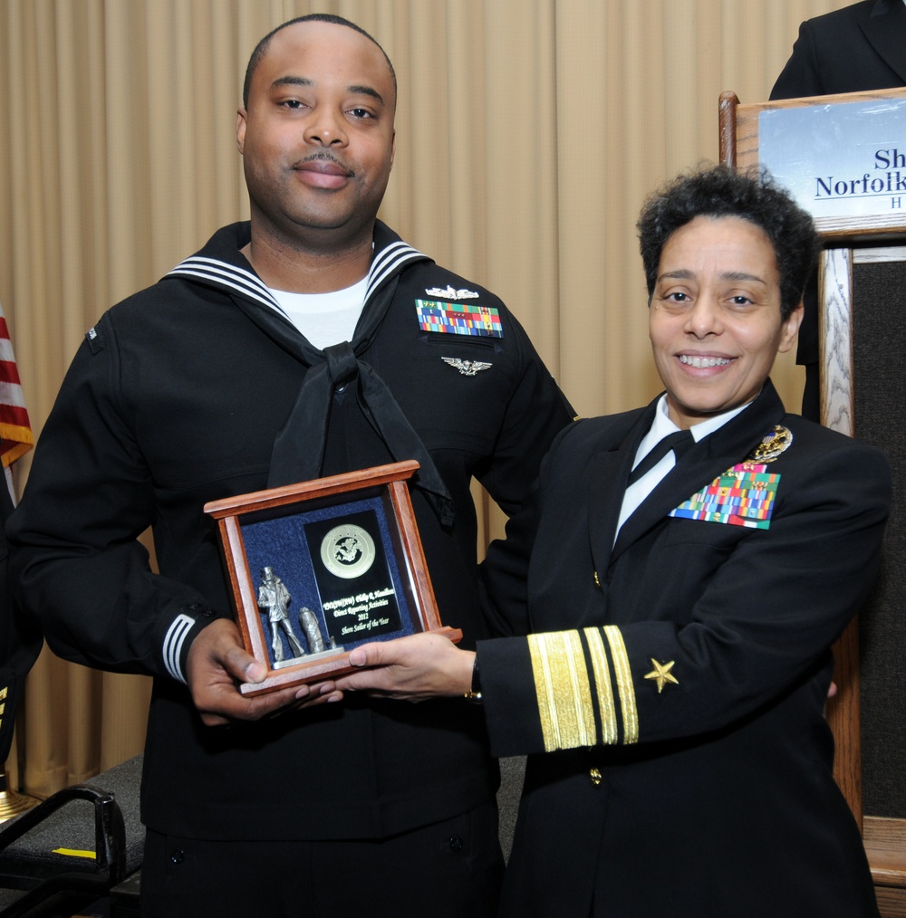2012 US Fleet Forces Direct Reporting Activity Shore Sailor of the Year