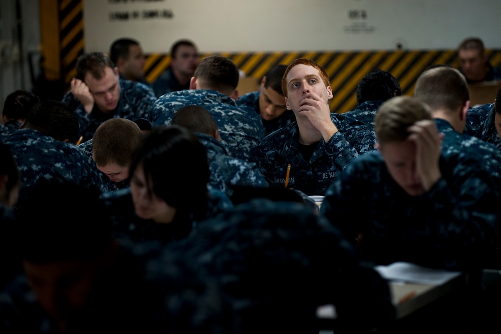 Petty officer 2nd class advancement exam