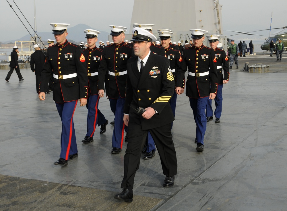 USS Blue Ridge operations