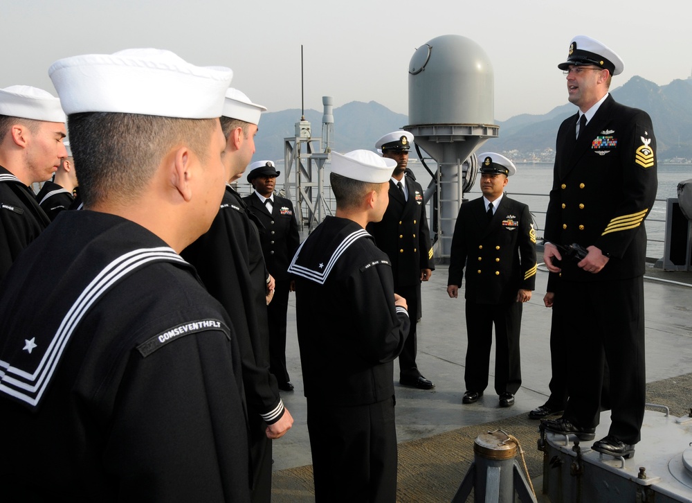 USS Blue Ridge operations