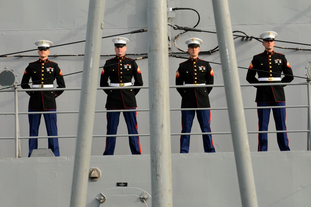 USS Blue Ridge operations