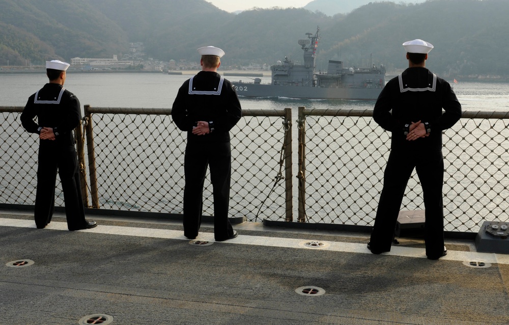 USS Blue Ridge operations