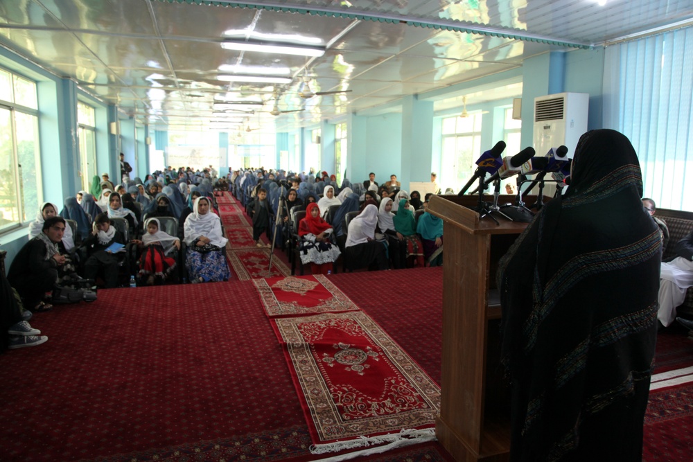 International Women's Day meeting in Khost province