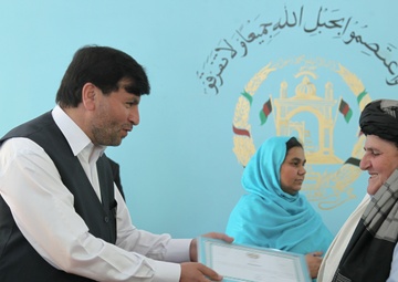 International Women's Day meeting in Khost province