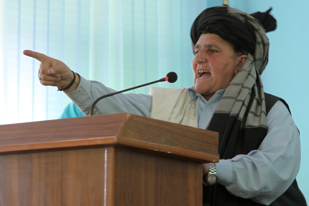 International Women's Day meeting in Khost province