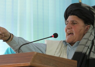 International Women's Day meeting in Khost province