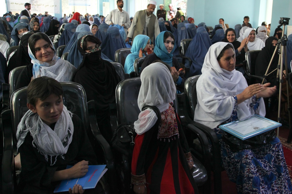 International Women's Day meeting in Khost province