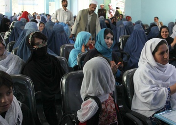 International Women's Day meeting in Khost province