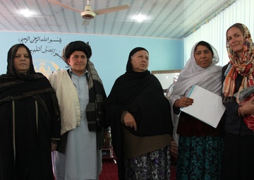 International Women's Day meeting in Khost province