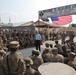 Secretary of Defense visits Forward Operating Base Fenty