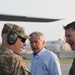 Secretary of Defense visits Forward Operating Base Fenty