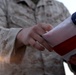 Marine Flies American Flag in Honor of his Father