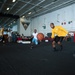 USS Harry S. Truman sailors play basketball