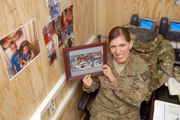 Staying involved with children, top priority for deployed soldier