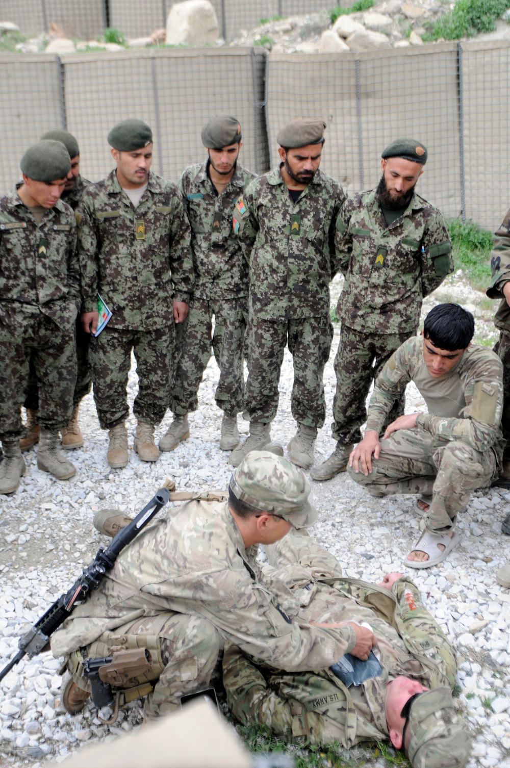 Team Phalanx trains ANA