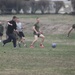 Black Sea Marines and soldiers from the Republic of Georgia's 4th Infantry Brigade participate in a friendly soccer match (2 of 3)