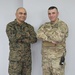 The Seargents Major of BSRF-13 and the Republic of Georgia's 23rd Bn pose for a photo