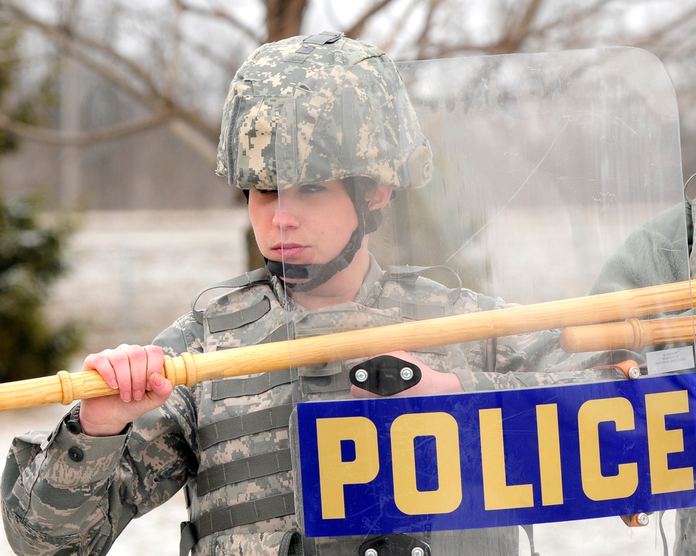 Civil disturbance training