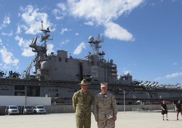 Australian officer assists in 15th MEU’s planning, operations