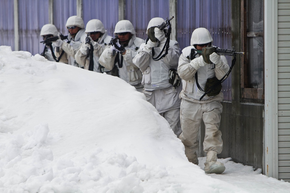 JGSDF members, Marines demonstrate combat lifesaving capabilities