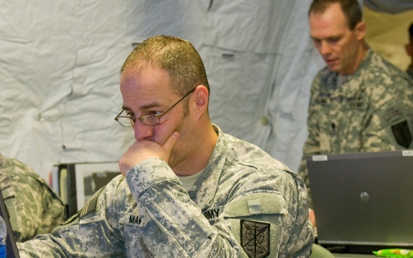 Reserve units train hard with active duty on Key Resolve exercise