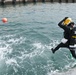 Female diver leaves her mark in history