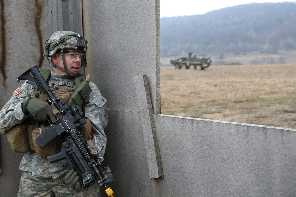 2nd Cavalry Regiment mission rehearsal exercise