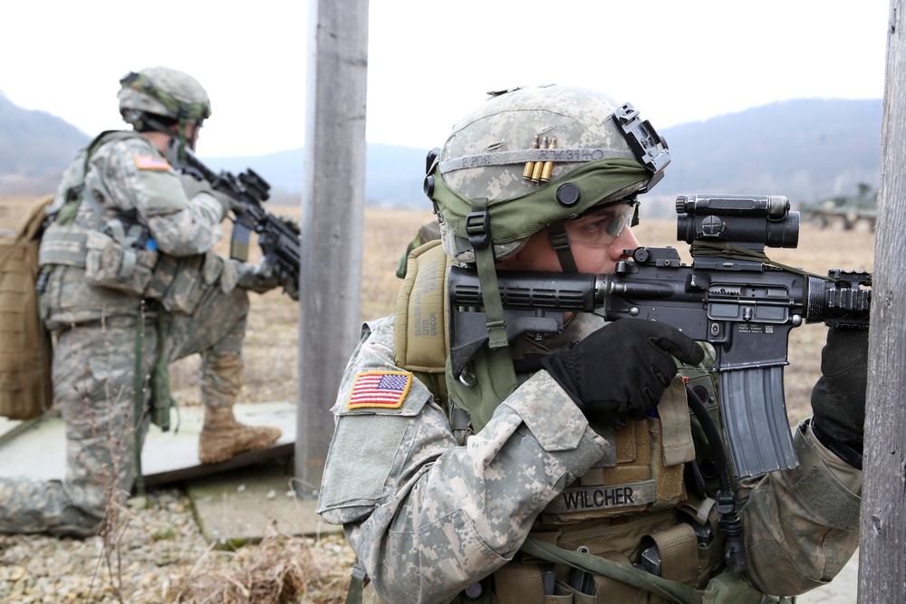 2nd Cavalry Regiment mission rehearsal exercise