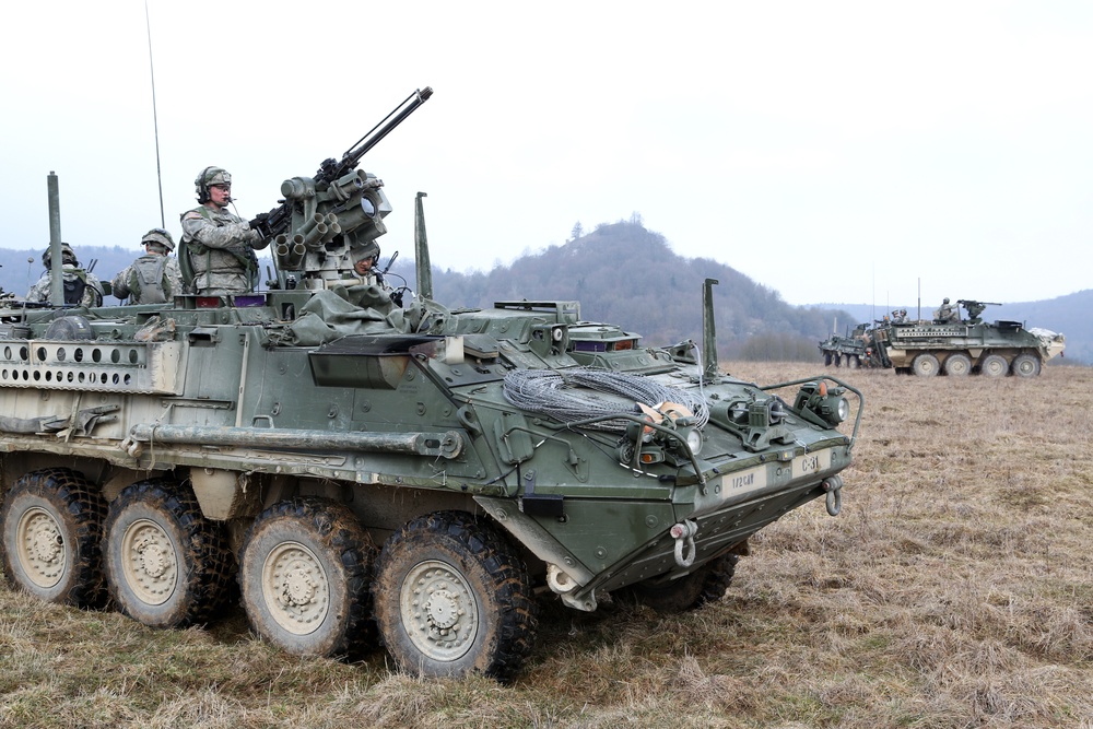 2nd Cavalry Regiment mission rehearsal exercise