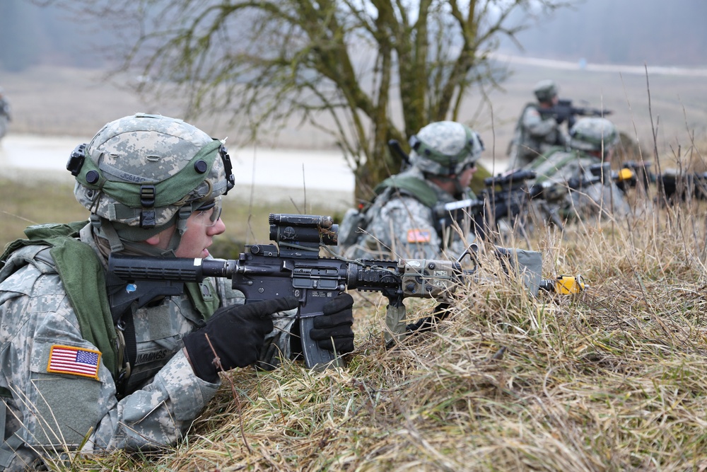 2nd Cavalry Regiment mission rehearsal exercise