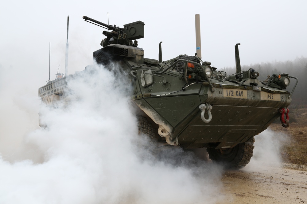 2nd Cavalry Regiment mission rehearsal exercise