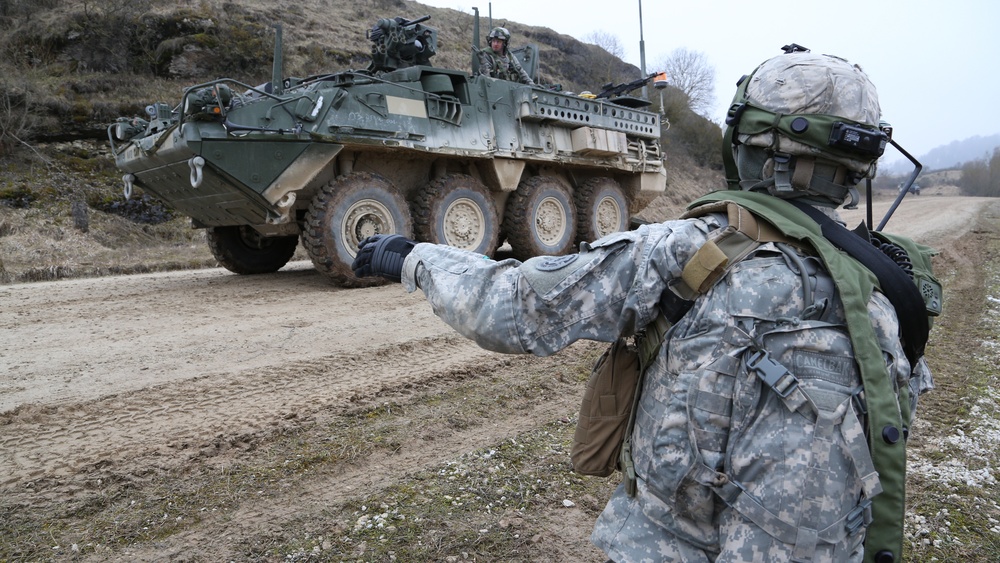 2nd Cavalry Regiment mission rehearsal exercise