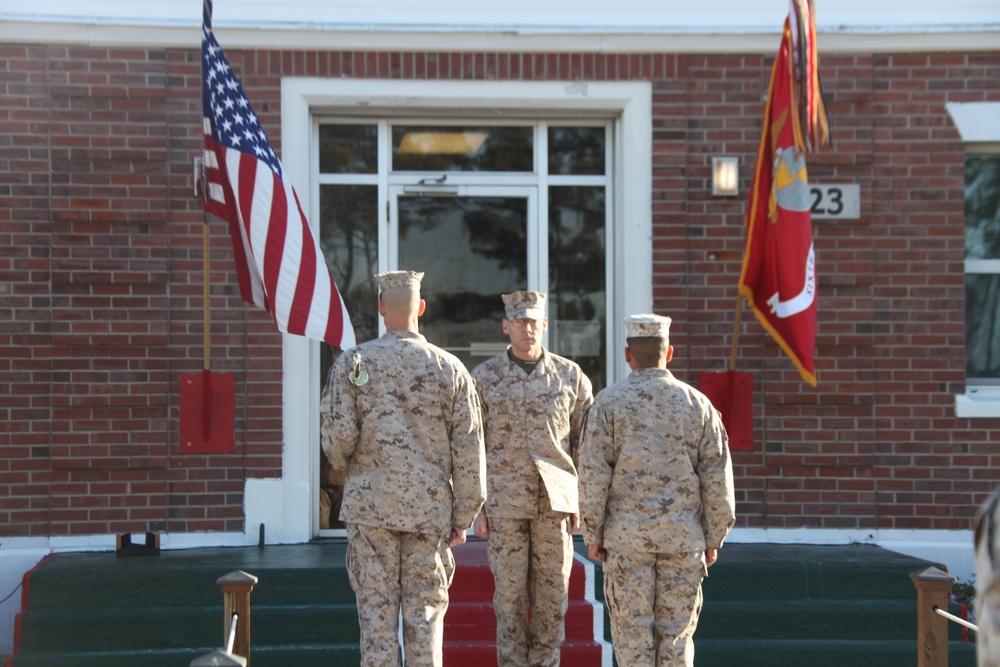 6th Marine Regiment welcomes new sergeant major