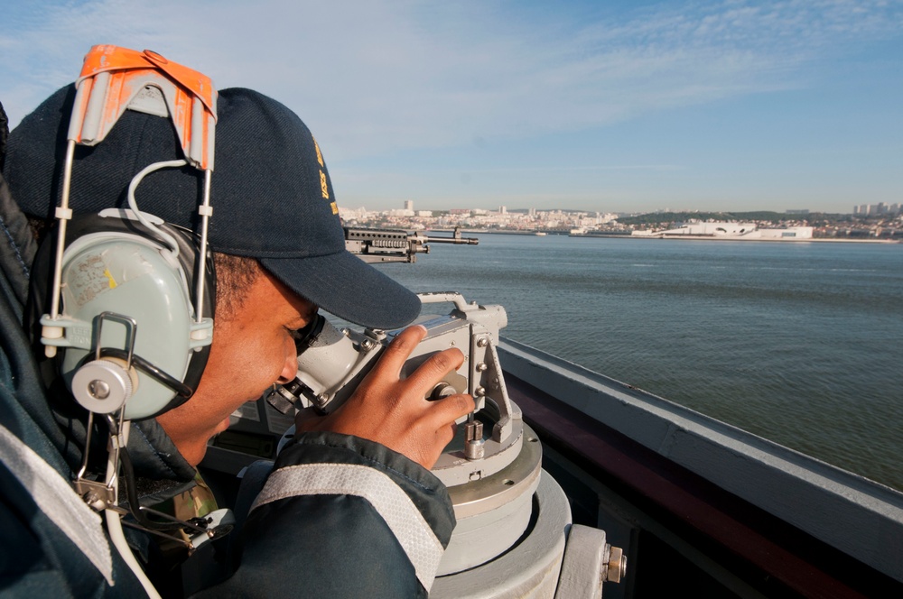 USS Winston S. Churchill activity