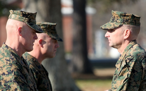 22nd MEU Welcomes New Sergeant Major