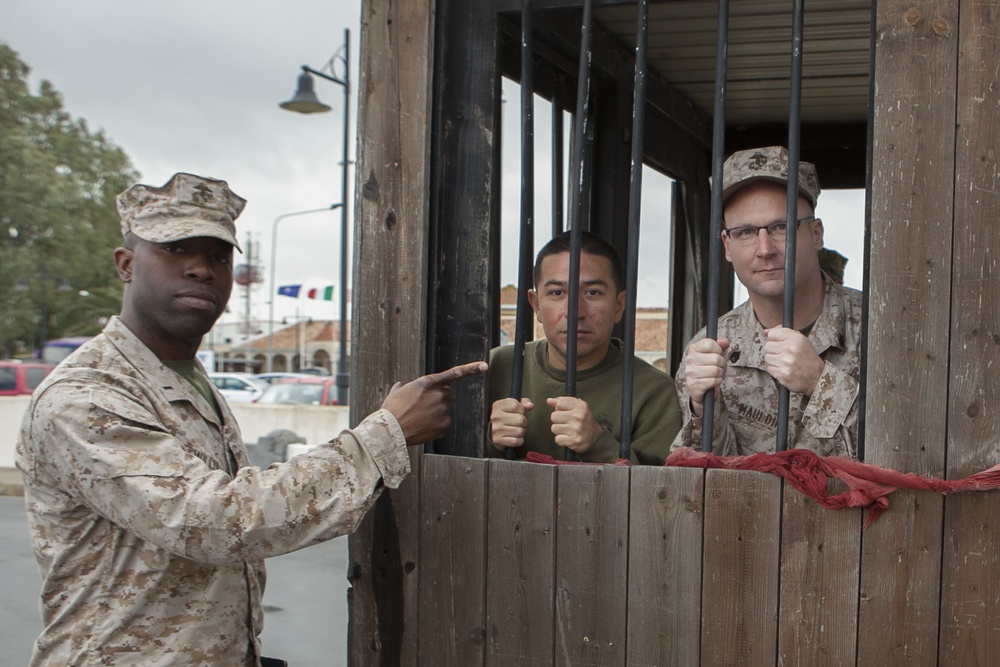 Marines jailed and bailed for MWR fundraiser