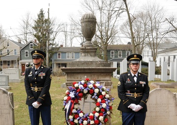 Army Reserve hosts wreath-laying ceremony for President Grover Cleveland