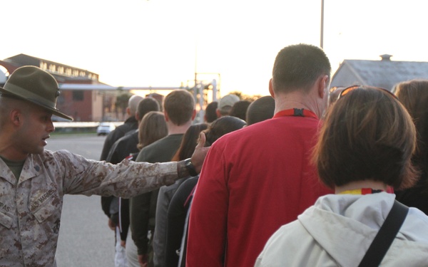RS Albany educators visit Parris Island